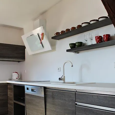 Attic With Parking, Near The Center Of Cb - 110m2 Apartment Budweis